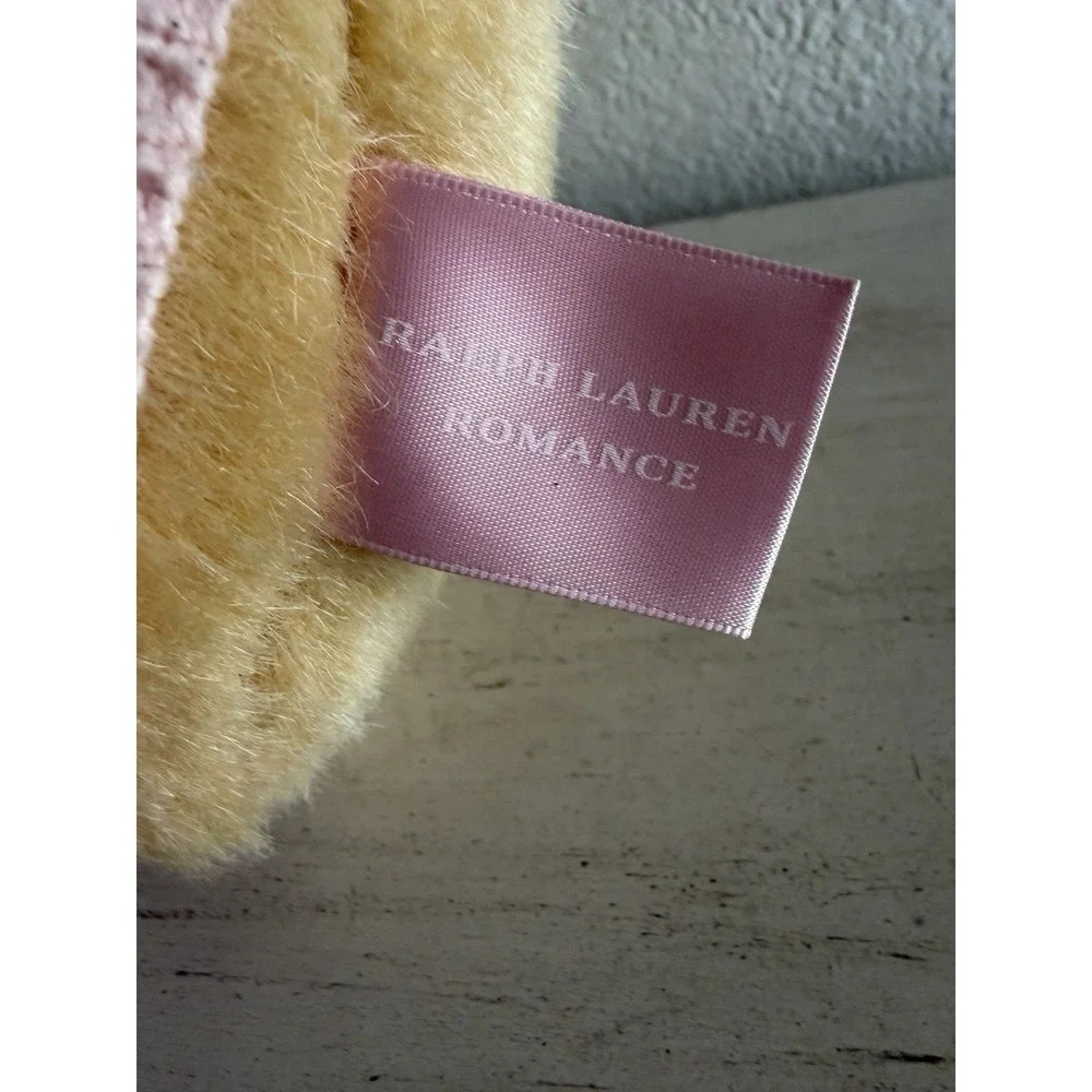 Ralph Lauren Romance‎ The Romance Bear pink sweater teddy